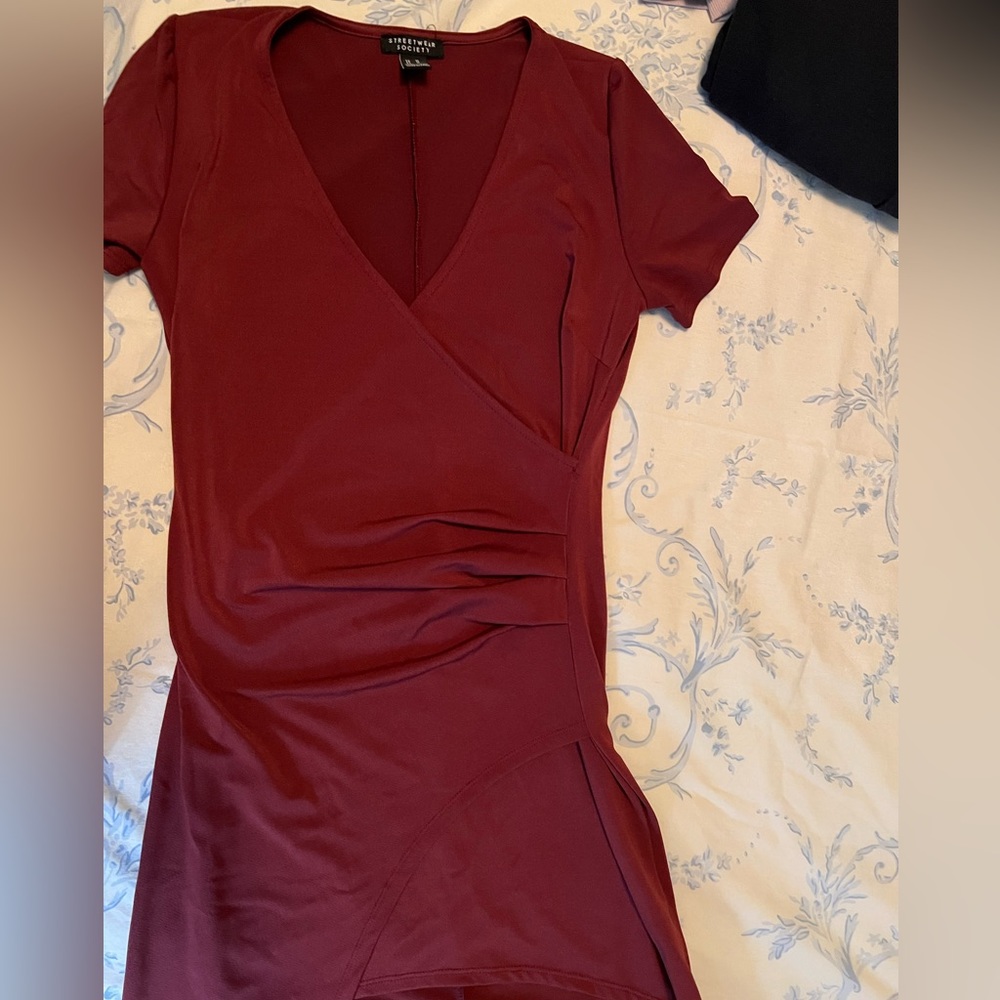 MIDI dress with slit in size Medium